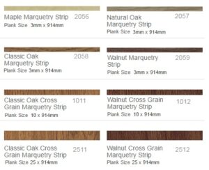 Marquetry Strips 1